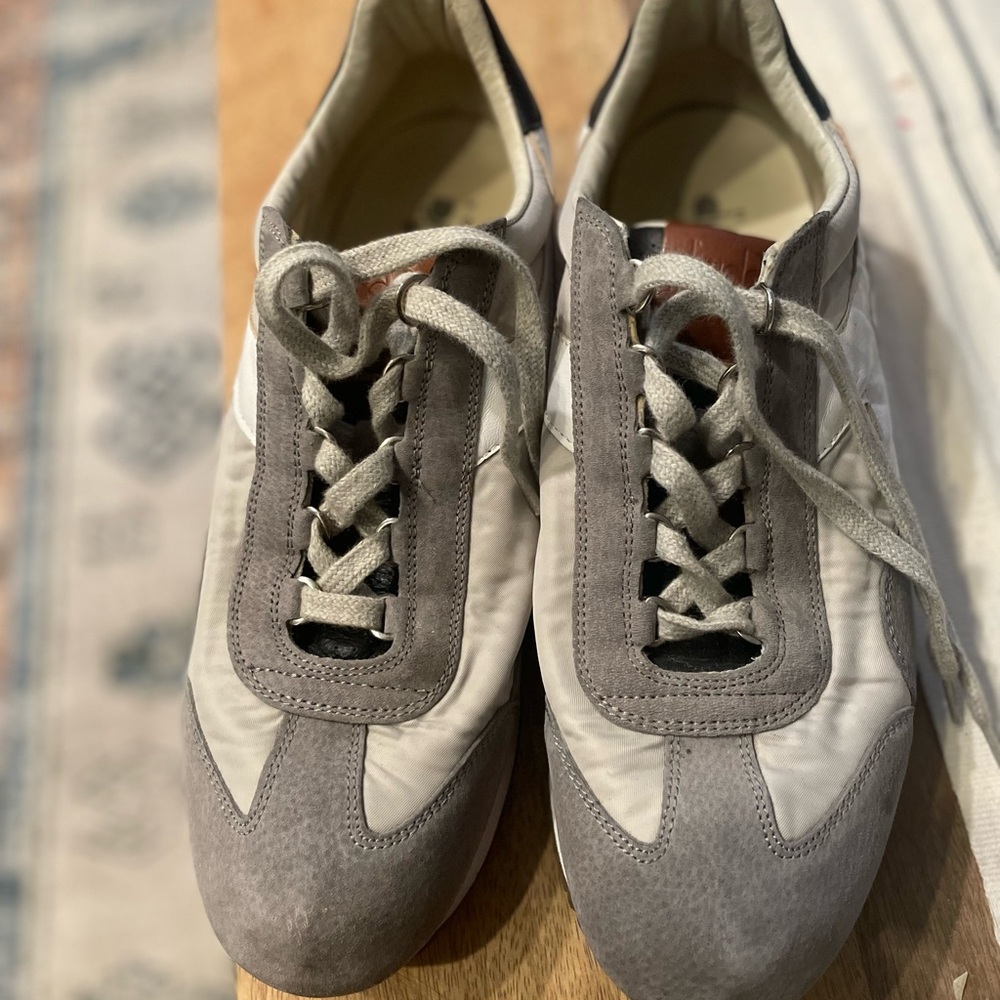 Diadora Heritage Equipe Gray and White size 11-11.5